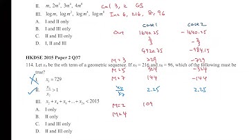HKDSE 2015 Paper 2 Q37 GS give two terms (prog method)