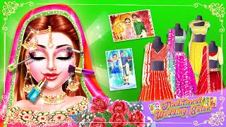 Traditional Wedding Salon  - Bridal Makeover Makeup & Dress Up Game screenshot 1