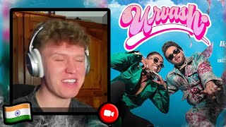 ZIGUNOV REACTS TO URVASHI : IKKA, Ft. MC STAN | Indian Music Reaction