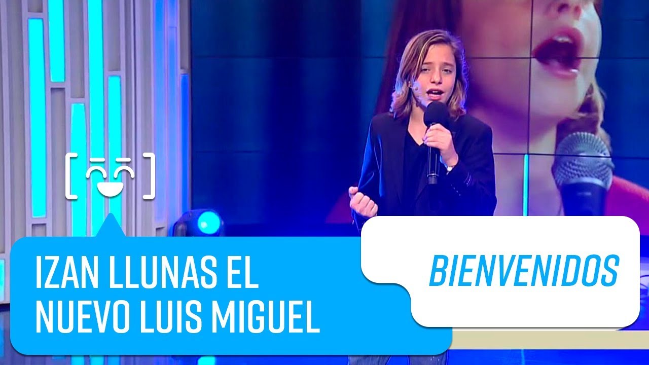 Izan Llunas, el doble de Luis Miguel | Bienvenidos