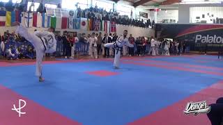 Doulay Lylian Vs Francesco Alessandra Campionato Taekwondo Itf Ni-Kko Open Roma