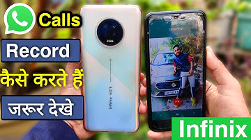 How to record WhatsApp Calls in Infinix NOTE 7 or any Infinix Smartphone || WhatsApp Calls Record