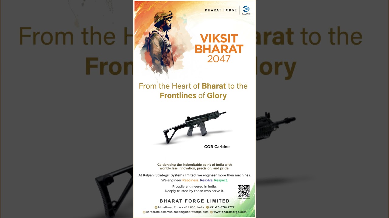 From the Heart of Bharat to the Frontlines of Glory | Viksit Bharat 2047 | CQB Carbine