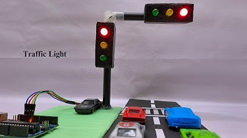 How to make a traffic light with arduino | Arduino project | School project