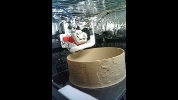 Lithophane Lamp shade time lapse