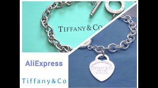 Красивый браслет копия Тиффани и Ко с АлиЭкспресс. Tiffany&amp;Co from AliExpress