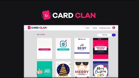CardClan Review, Demo + Tutorial I Design & schedule personalized digital cards for occasions