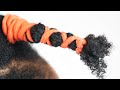 How to STRETCH Natural Hair WITHOUT HEAT using Stretchy Bands (BEFORE & AFTER RESULTS)