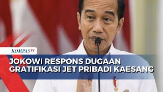 Jokowi Respons Dugaan Gratifikasi Jet Pribadi Kaesang: Semua Sama di Mata Hukum!