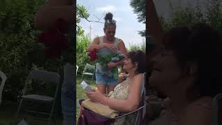 Linda's sister gives her a heartfelt gift