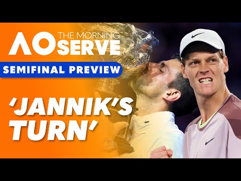 Red-hot Sinner tipped to end Djokovic fairytale: Semifinals Preview - The Morning Serve | WWOS