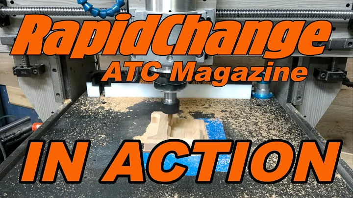 RapidChange ATC Magazine in action/Automatic Tool change System/ Easy setup ATC for non ATC spindles