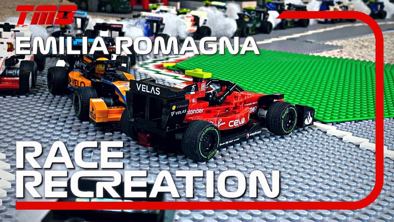 The 2022 Lego Formula 1 Emilia Romagna Grand Prix 