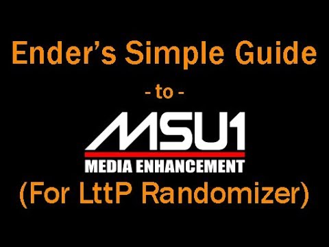 How To MSU1 Your LttP Randos! (And a little more info)