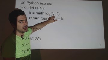Determinar si un número es una potencia de 2 [Python]