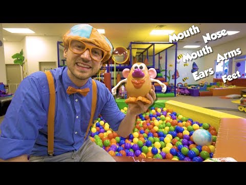 Learn Body Parts with Blippi | Educational Videos for Toddlers