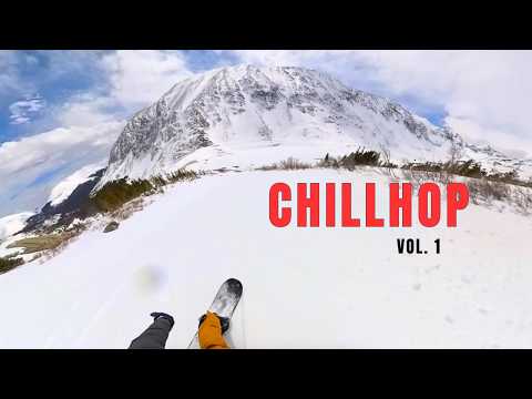 1 Hour Of Snowboarding Backcountry Powder With Chill Music 