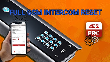 FULL Restore to Default Settings of Your Intercom in 30 seconds | DELETE ALL CODES etc. | AES Global