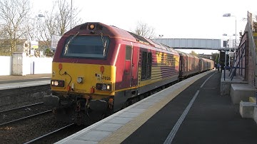 UK: DB Schenker Class 67 leaves Inverkeithing on a 