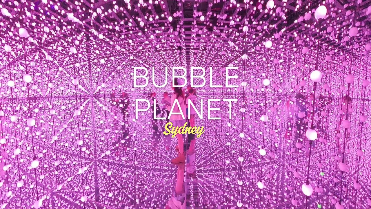 Full Experience: Inside Sydney’s NEW Bubble Planet 🌈🫧 It's like being transported to another planet!