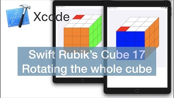 Swift Rubiks Cube 17 | Rotating the whole cube