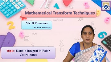 Double Integral in Polar Coordinates by Ms .B Praveena
