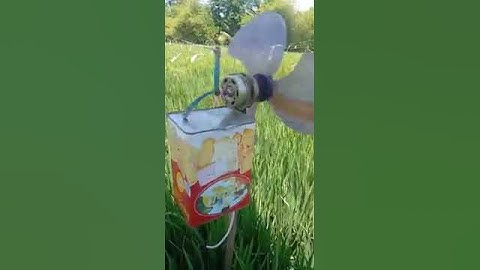 Alat untuk mengusir burung pada tanaman padi