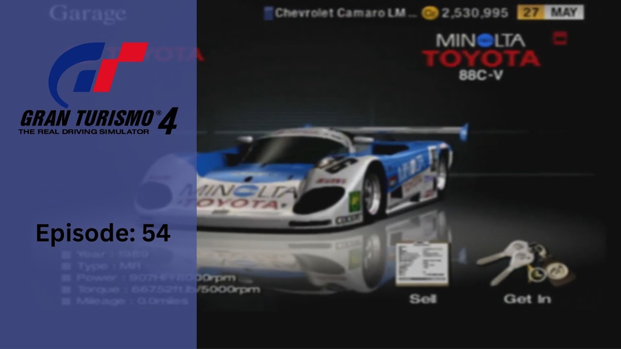 Gran Turismo 4 Let's Play Episode 54: Winning the Cheat Code - YouTube