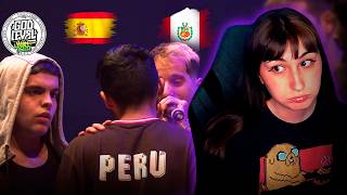 YQUEN REACCIONA 🎤🔥 PRIMERA VEZ | España vs Perú - Final - God Level fest 2019 Perú