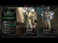 Diablo 4 LoH S11 Hardcore Tri-elemental Sorcerer and Hammerdin