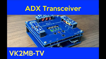 ADX QRP Transceiver - Richard Hinsley VK2ARH - Manly-Warringah Radio Society lecture