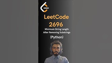 LeetCode#2696 Minimum String Length After Removing Substrings - Python