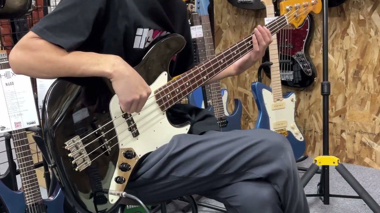 試奏】Fender Japan / JB62-75US 1997~2000 4.15kg #O079238 Crafted
