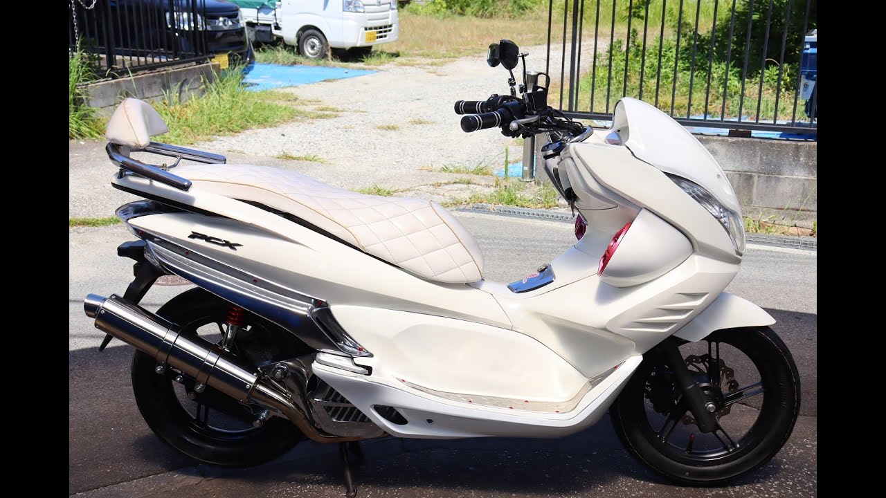 ☆PCX125☆激シブ！フルカスタム☆絶好調☆オーディオ搭載☆ - YouTube