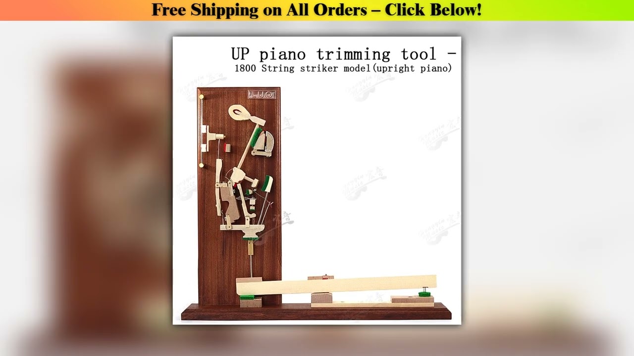 UP Piano Repair tool model of 1800 1820 batting machine vertical and horizontal learning tool