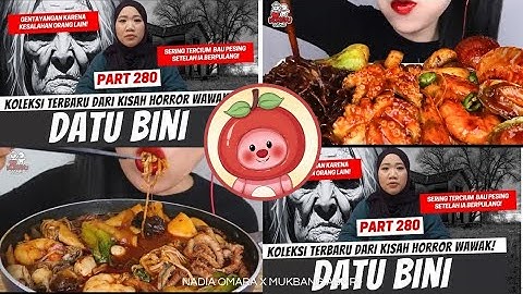 NADIA OMARA X MUKBANG ASMR|| DATU BINI👵🏻