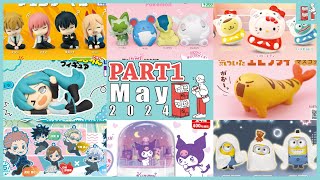 New Capsule toy Lineup! part.1 [May.2024] Japan souvenir