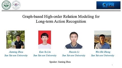 [CVPR 2021] Graph-based High-order Relation Modeling for Long-term Action Recognition