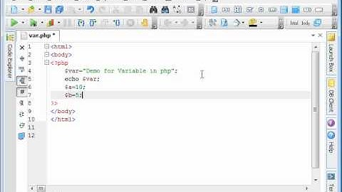 Php Tutorials-03-variables in php - www.vdesignourweb.com