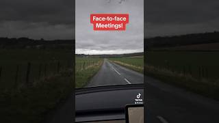#driving to F2F meetings  #businessmeeting #meeting #businesstravel #scotland #askjai #techforce