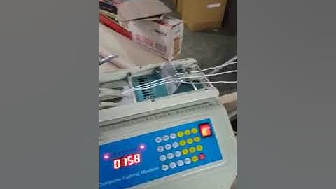 Jack Fang Mask Ear Loop Cutting Machine I Mask Elastic Cutting Machine