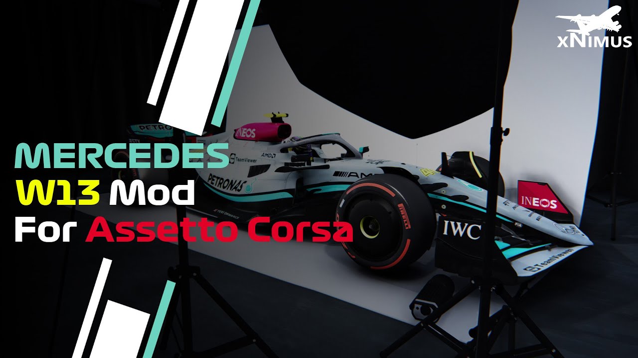 New Mercedes W13 Mod For Assetto Corsa! - YouTube