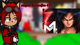 Sonic X React A Rap Do Goku Super Saiyajin 4