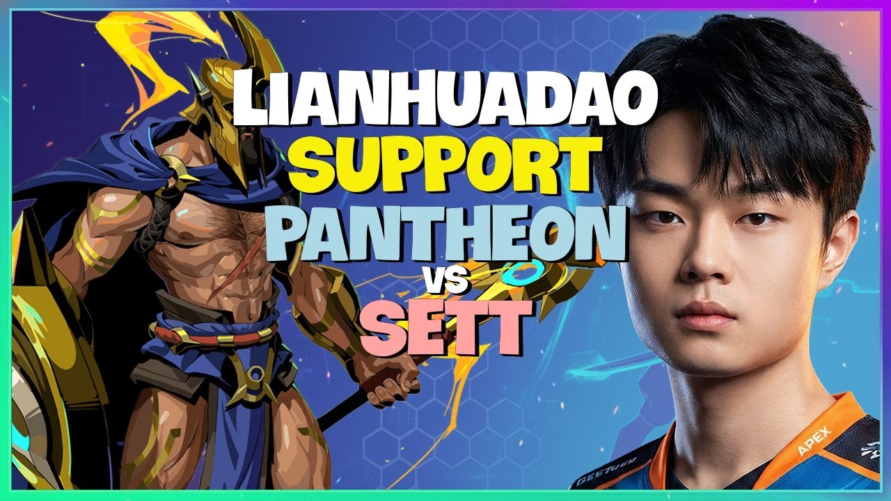 Grandmaster LianHuaDao Proves Why Support Pantheon Is A Global Menace Engsub