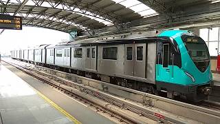 KOCHI METRO metro train arrival