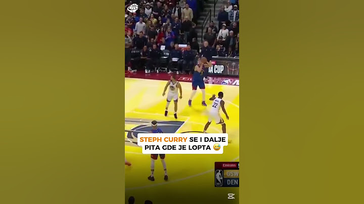 Gde si krenuo Curry Stephene… 😅