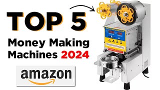 5 Small Business Machines you can Buy on Amazon to Make Money in 2024