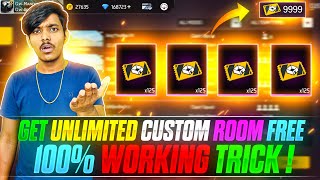 Get Unlimited Custom Rooms Free😍🔥|| Things You Don't Know About Free Fire screenshot 5