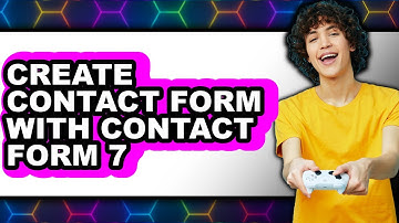 How to Create Contact Form with Contact Form 7 (UPDATED 2025)