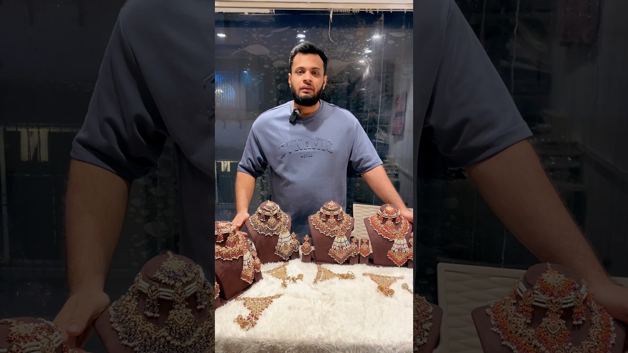 Exquisite Pakistani Bridal Set | Perfect Jewellery for 2024 Weddings